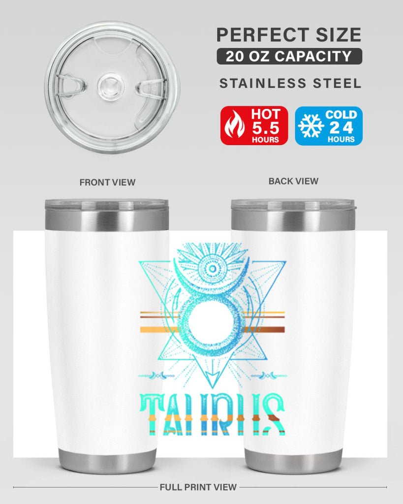 Taurus 506#- zodiac- Tumbler