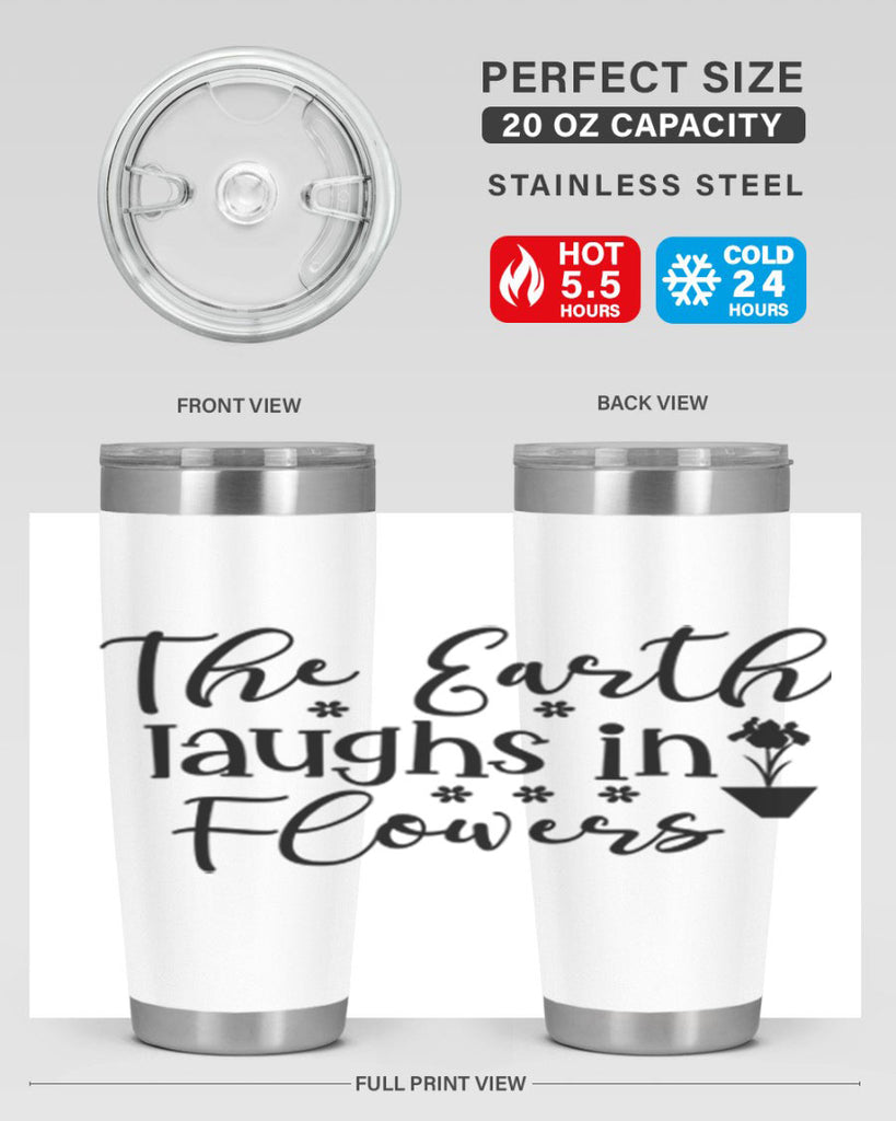 The Earth Laughs In Flowers 539#- spring- Tumbler