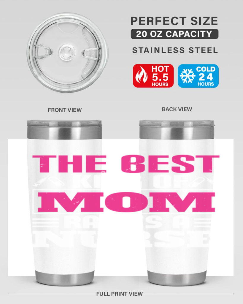 The best king of mom raises a nurse Style 244#- nurse- tumbler
