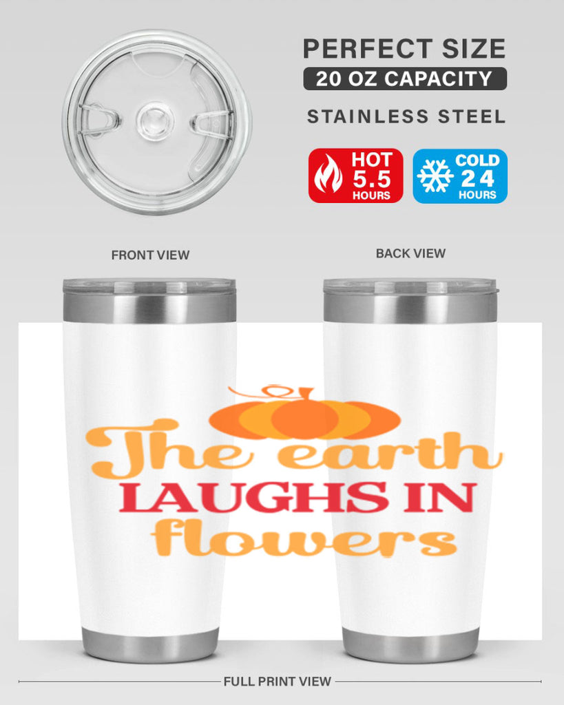 The earth laughs in flowers 538#- spring- Tumbler
