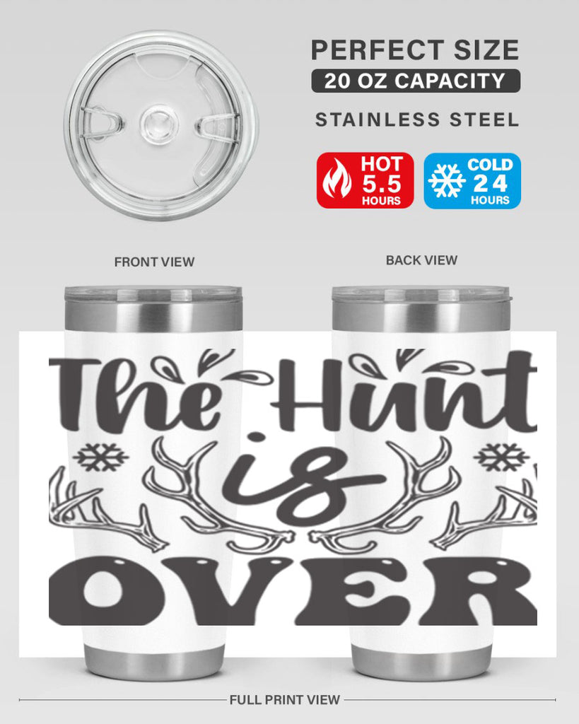The hunt is over 403#- winter- Tumbler