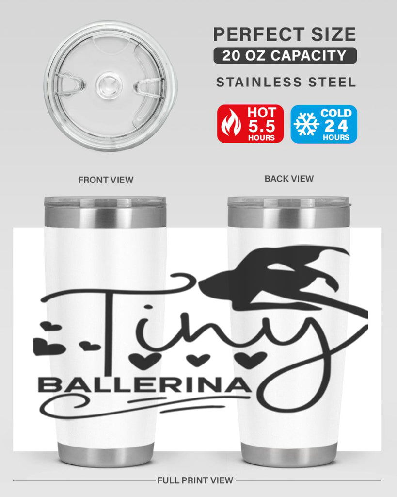 Tiny Ballerina 89#- ballet- Tumbler