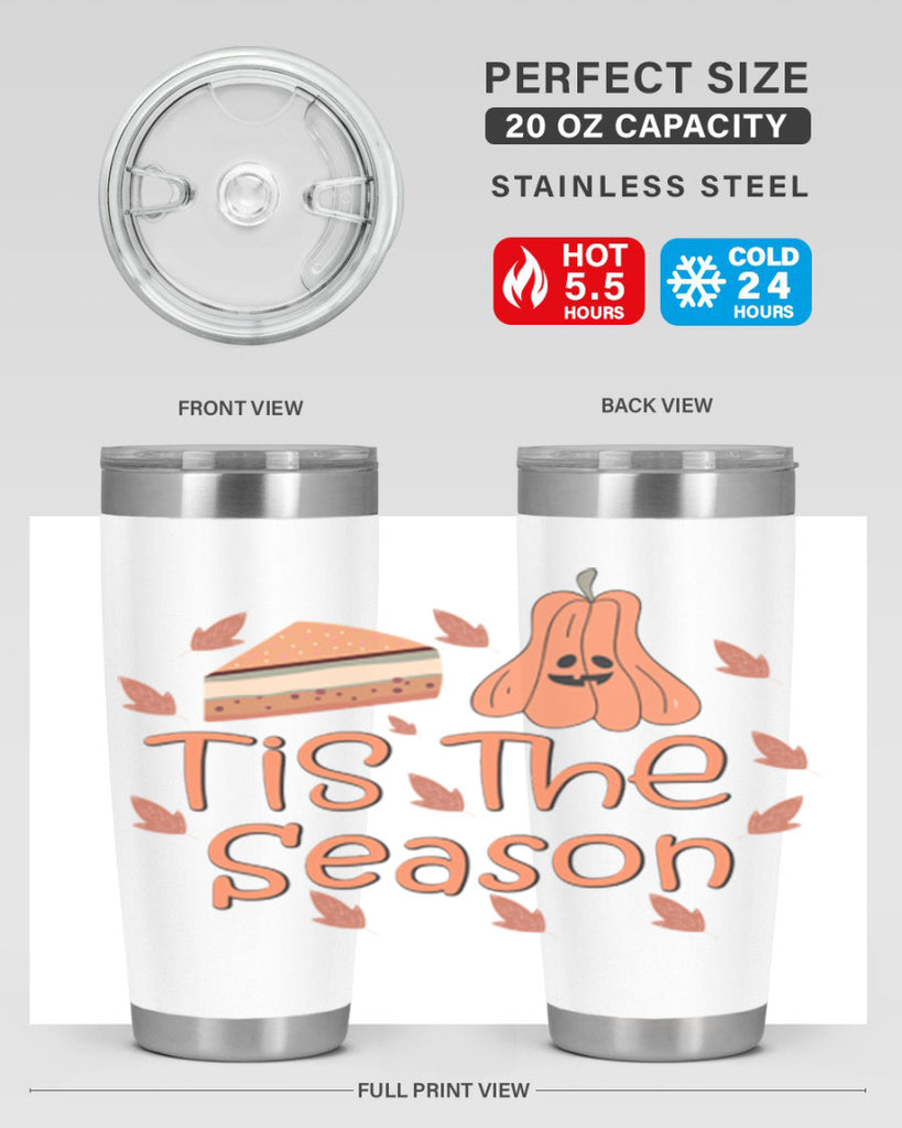Tis The Season 619#- fall- Tumbler