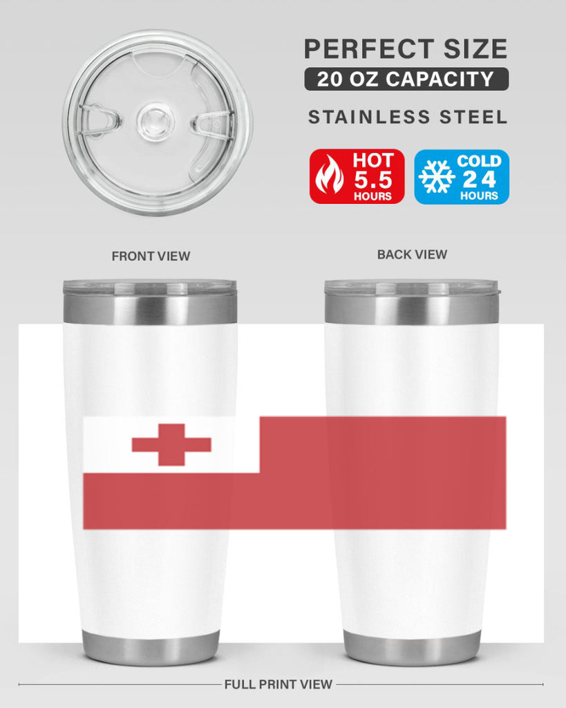 Tonga 20#- world flags- Tumbler