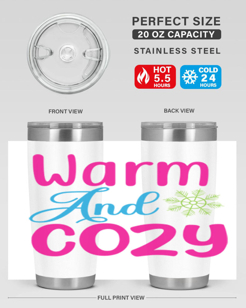Warm And Cozy 446#- winter- Tumbler