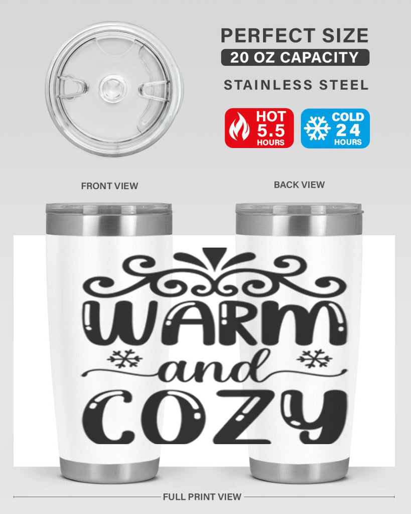 Warm and Cozy 460#- winter- Tumbler