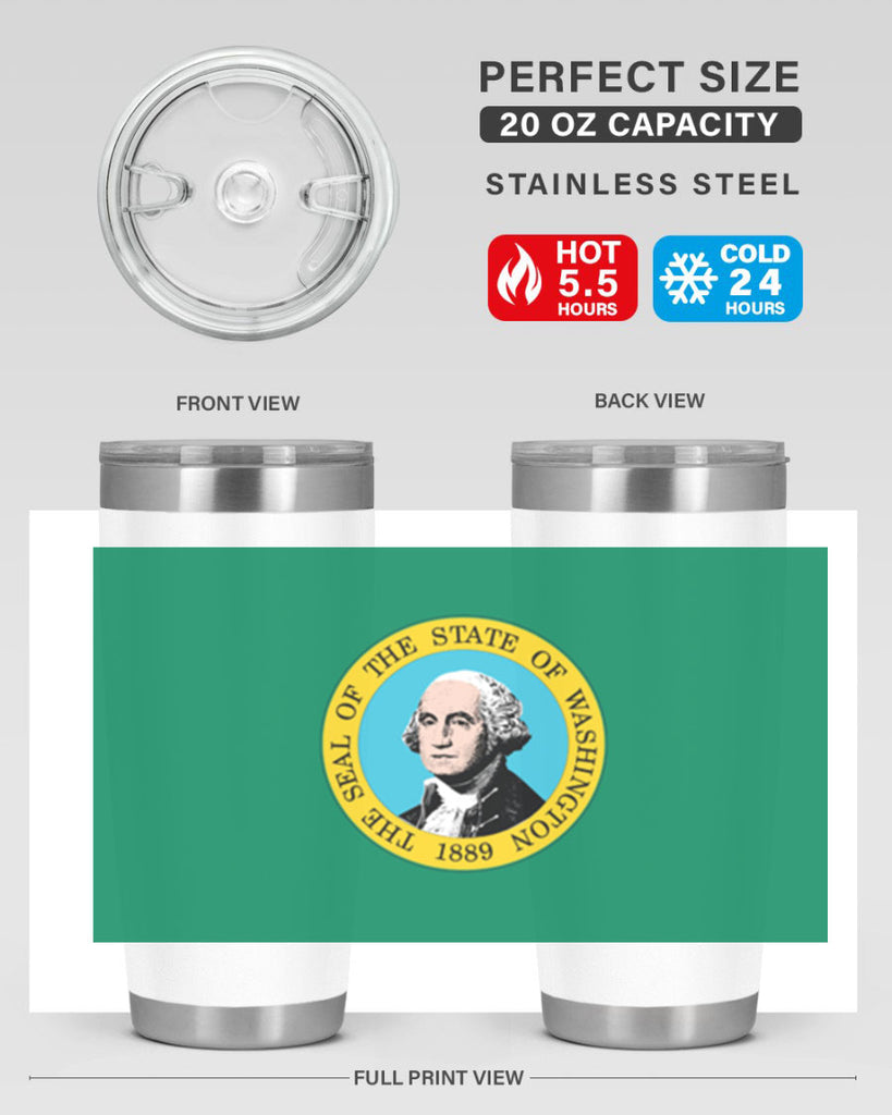 Washington 4#- stateflags- Tumbler