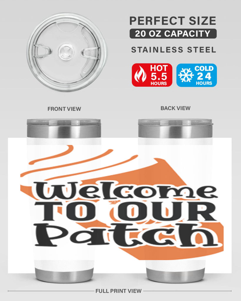 WelcometoOurPatch 642#- fall- Tumbler