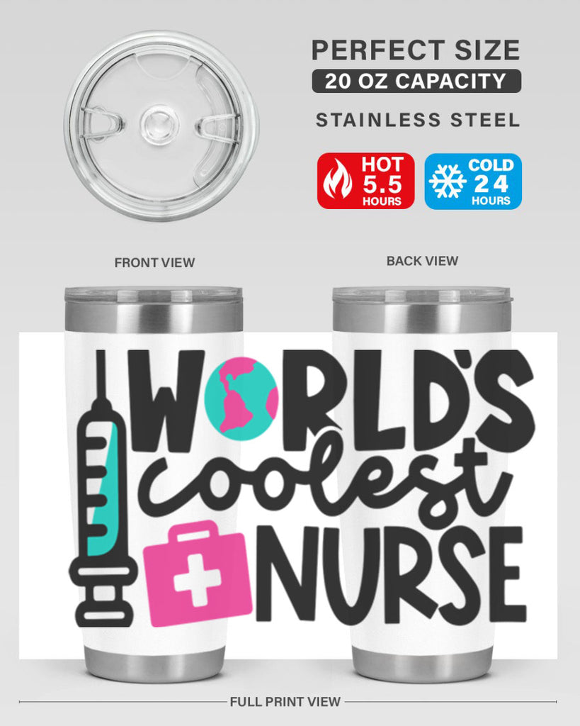 Worlds Coolest Nurse Style Style 7#- nurse- tumbler