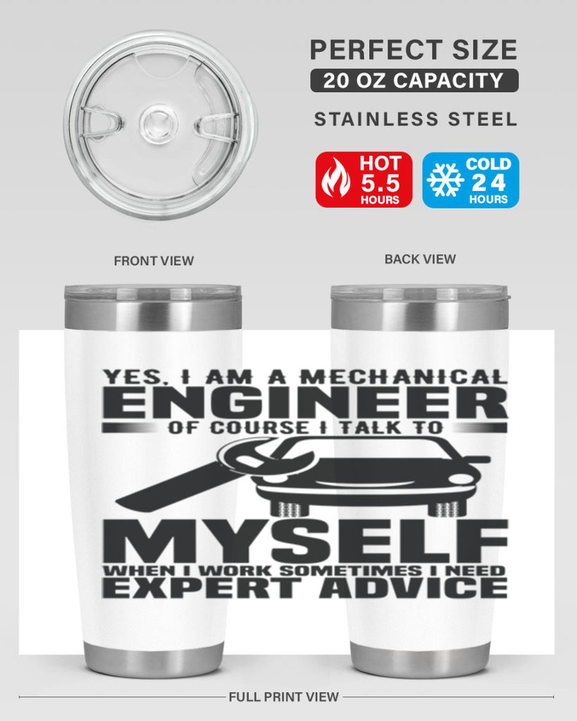 Yes I Am A Mechanical Style 1#- engineer- tumbler