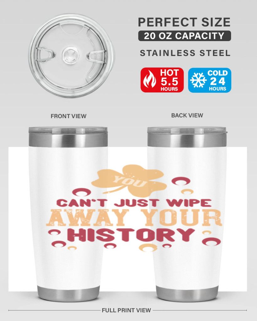 You cant just wipe away your history Style 12#- baby- Cotton Tank