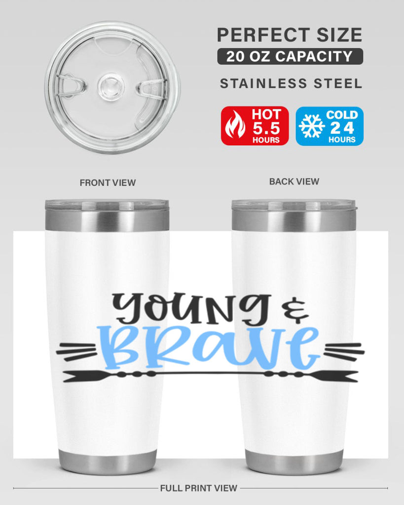 Young Brave Style 11#- baby- tumbler