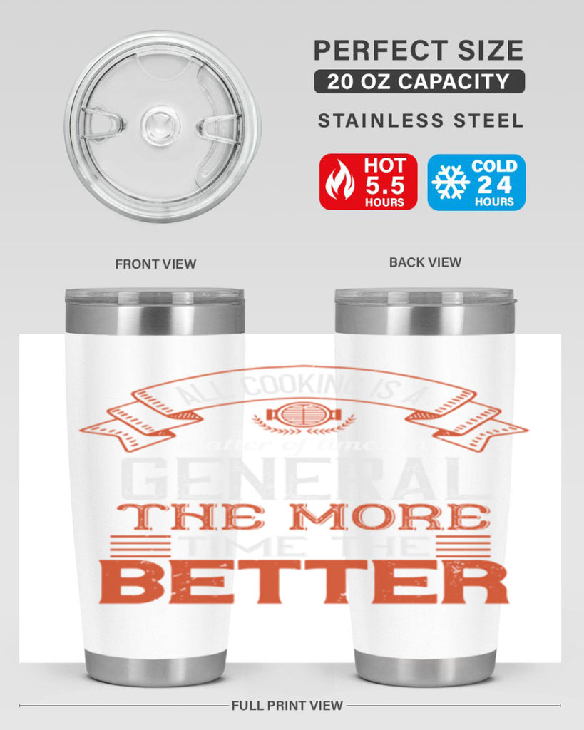 all cooking is a matter of time in general the more time the better 39#- cooking- Tumbler