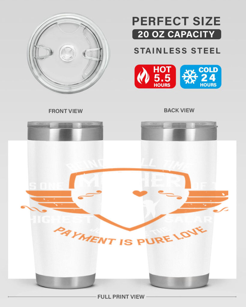 being a fulltime mother 86#- mothers day- Tumbler