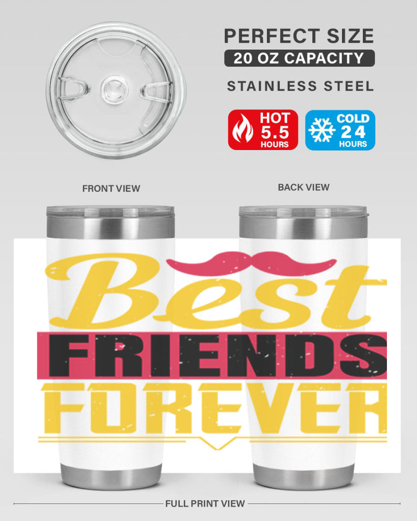 best friends forever 133#- fathers day- Tumbler