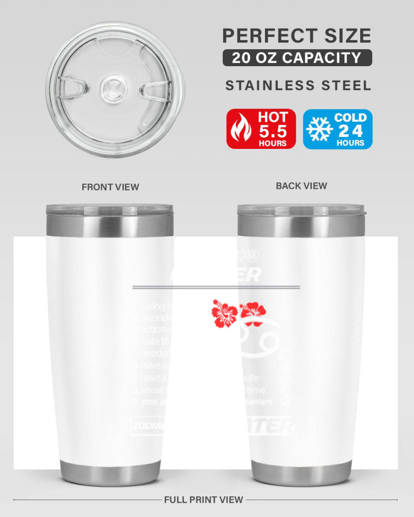 cancer 175#- zodiac- Tumbler