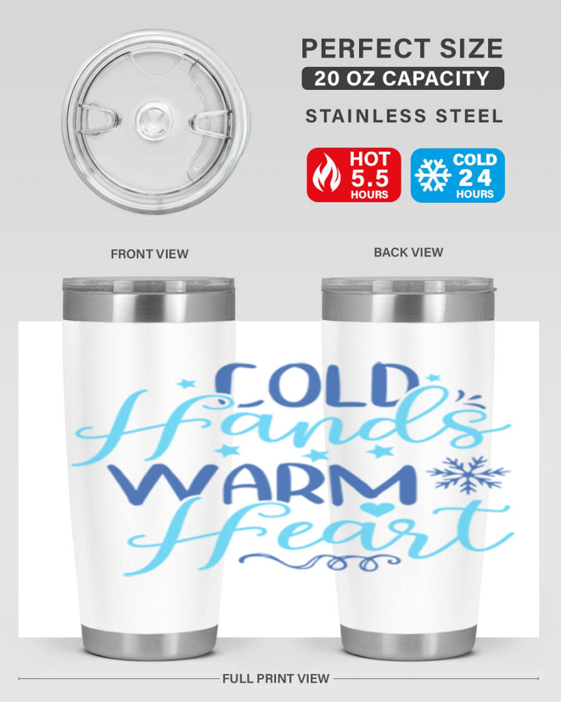 cold hands warm heart 51#- winter- Tumbler