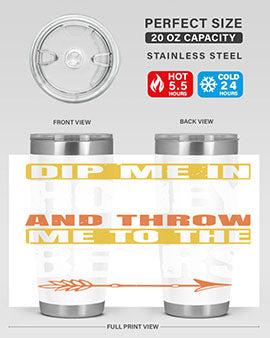 dip me in honey and throw me to the bears 7#- Bears- Tumbler