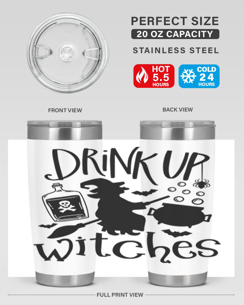 drink up witches 79#- halloween- Tumbler