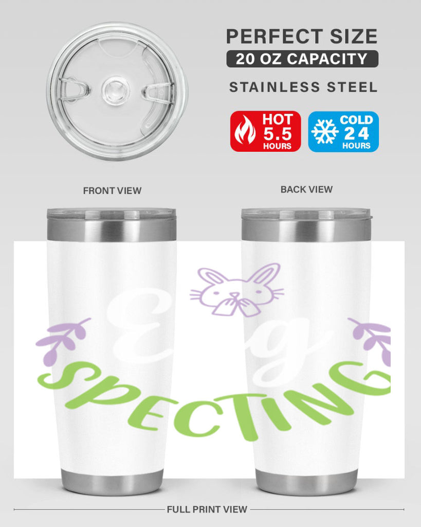 egg spectingggg 85#- easter- Tumbler