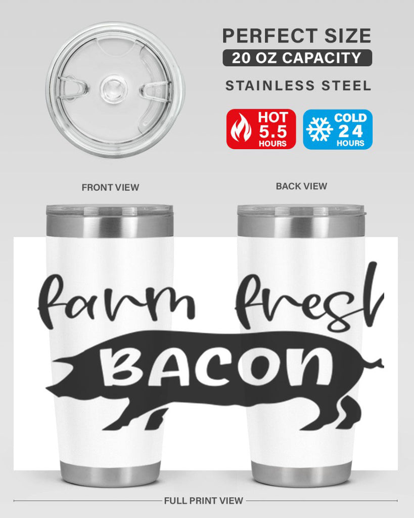 farm fresh bacon 107#- kitchen- Tumbler