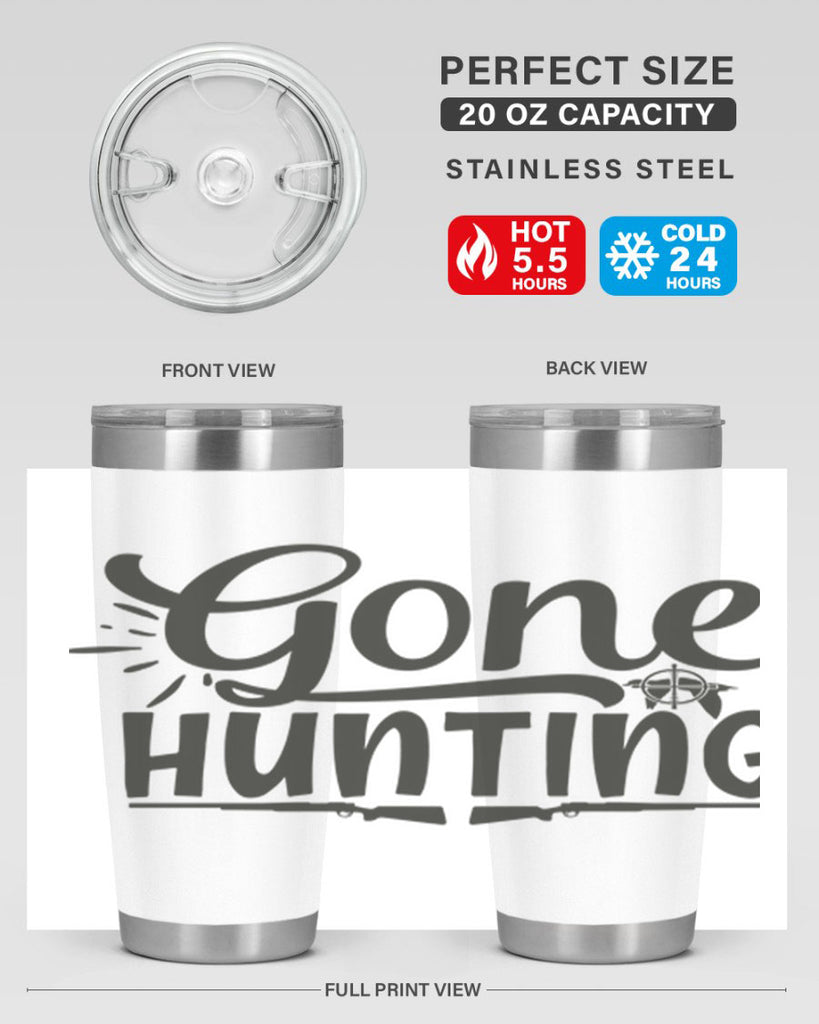 gone hunting 29#- hunting- Tumbler