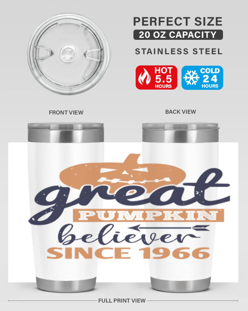 great pumpkin believer since 114#- halloween- Tumbler