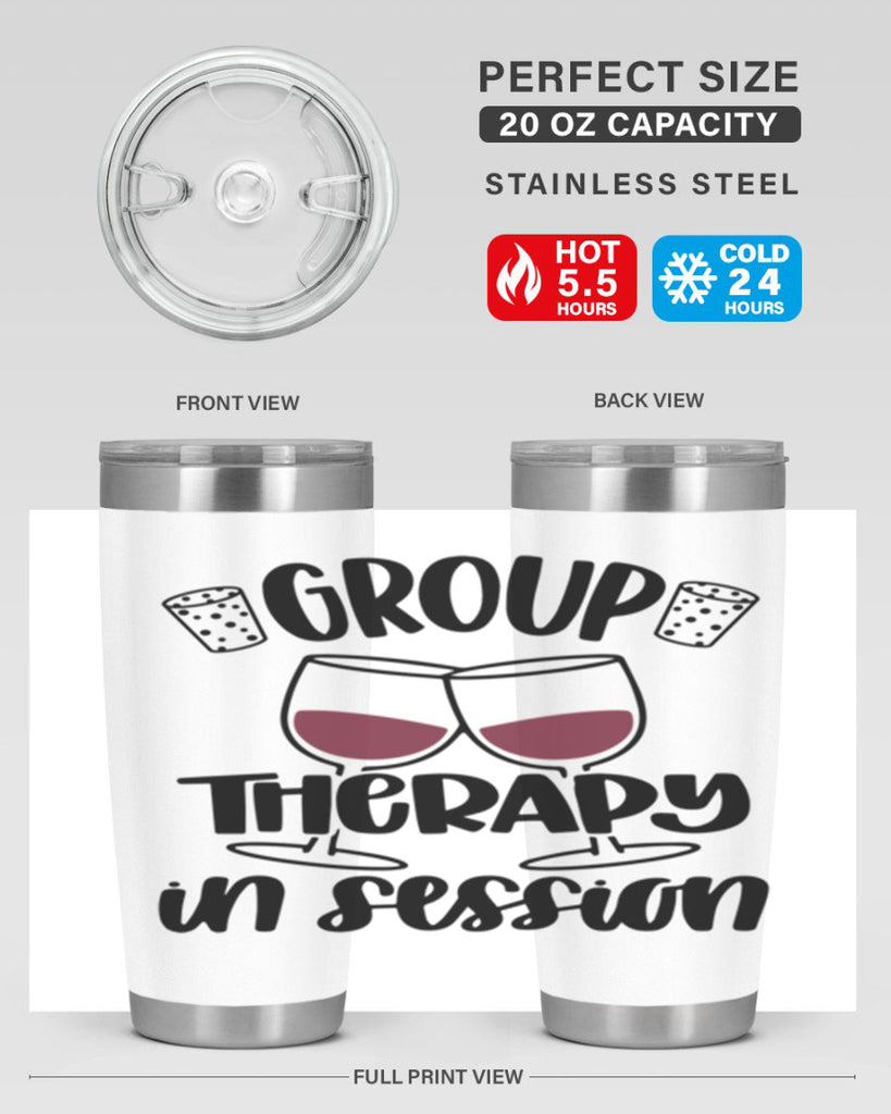 group therapy in session 6#- drinking- Tumbler