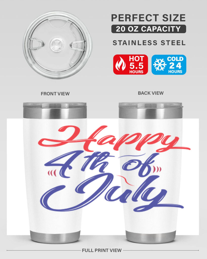 happy th july design Style 99#- Fourt Of July- Tumbler