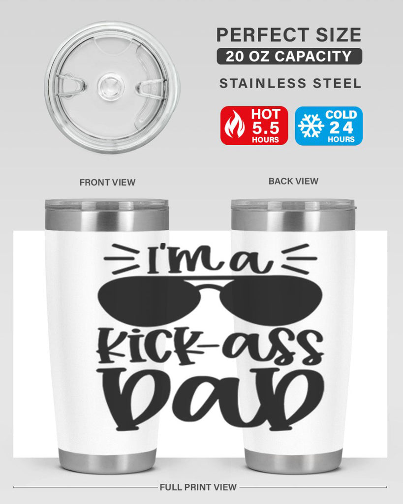 im a kickass dad 35#- fathers day- Tumbler