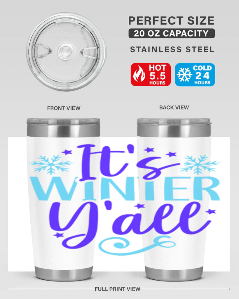 its winter yall 263#- winter- Tumbler