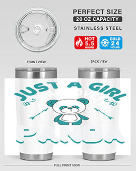 just a girl who loves panda 21#- Bears- Tumbler