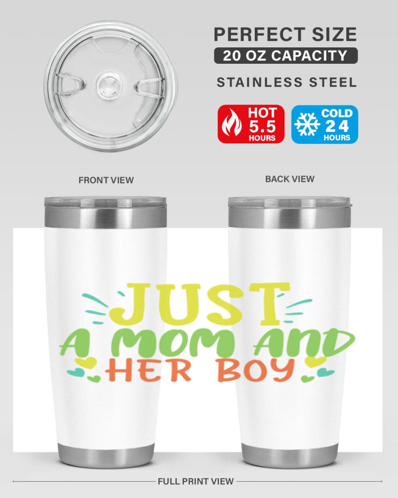 just a mom and her girl 391#- mom- Tumbler