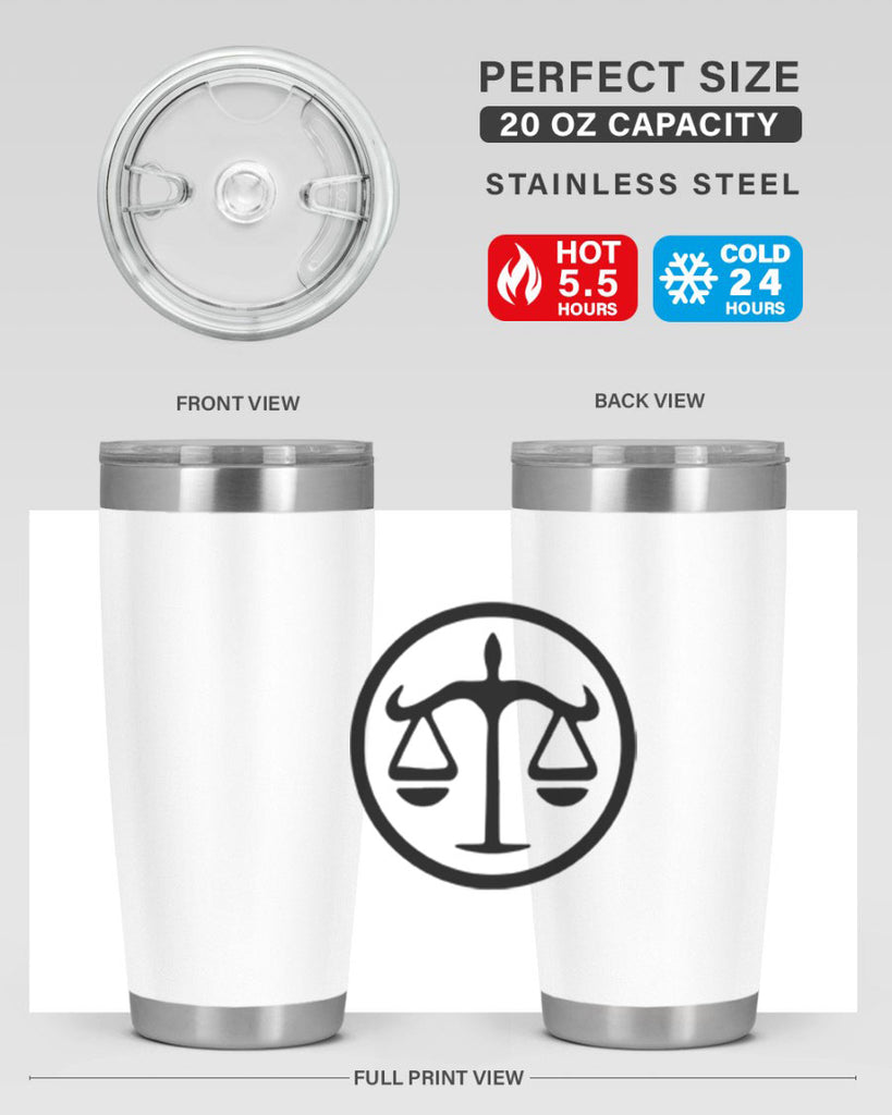 libra 344#- zodiac- Tumbler