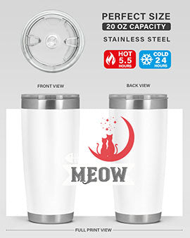 meow Style 70#- cat- Tumbler