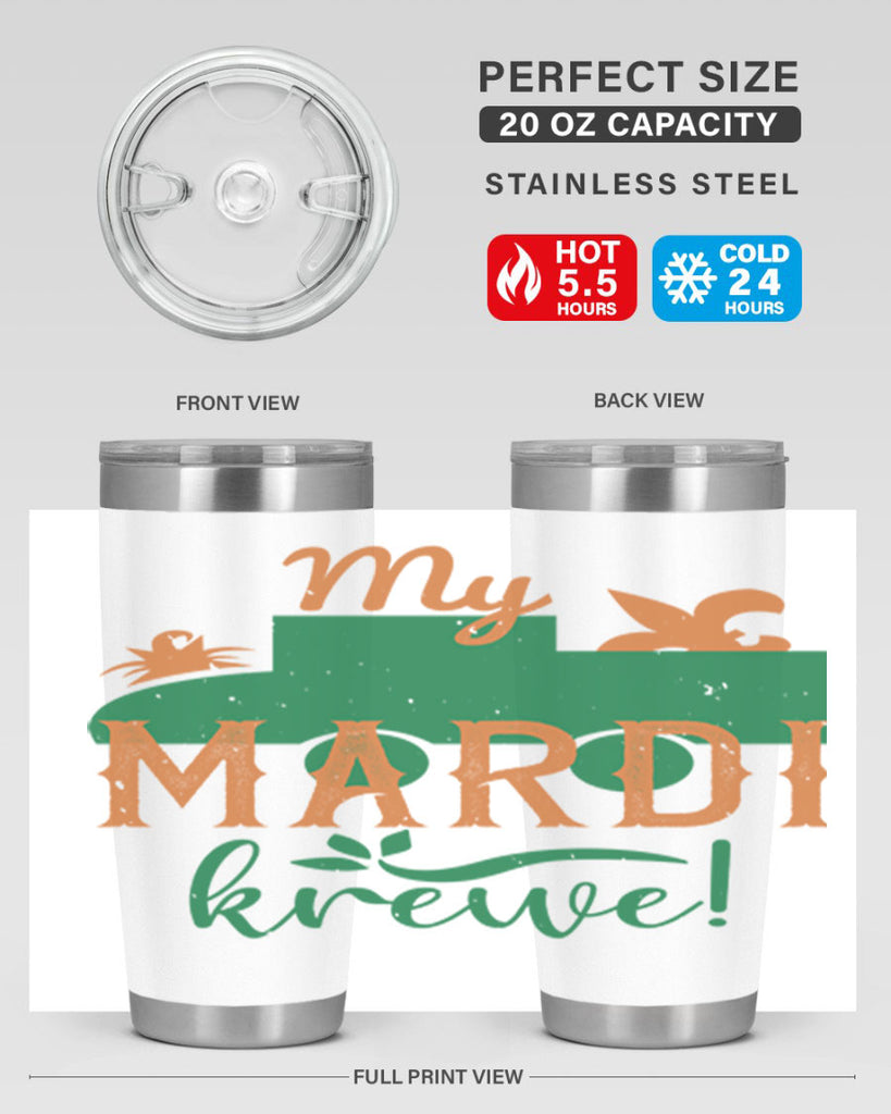 my mardi krewe 43#- mardi gras- Tumbler
