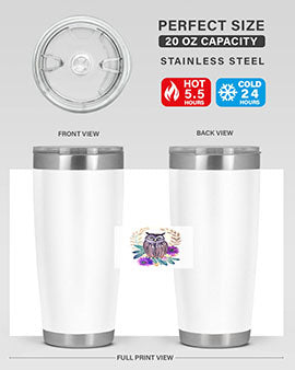 owl 17#- owl- Tumblers