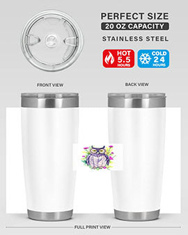 owl 23#- owl- Tumblers