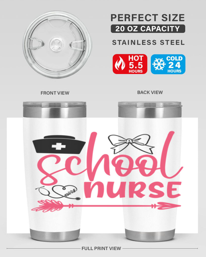 school nurse Style Style 49#- nurse- tumbler