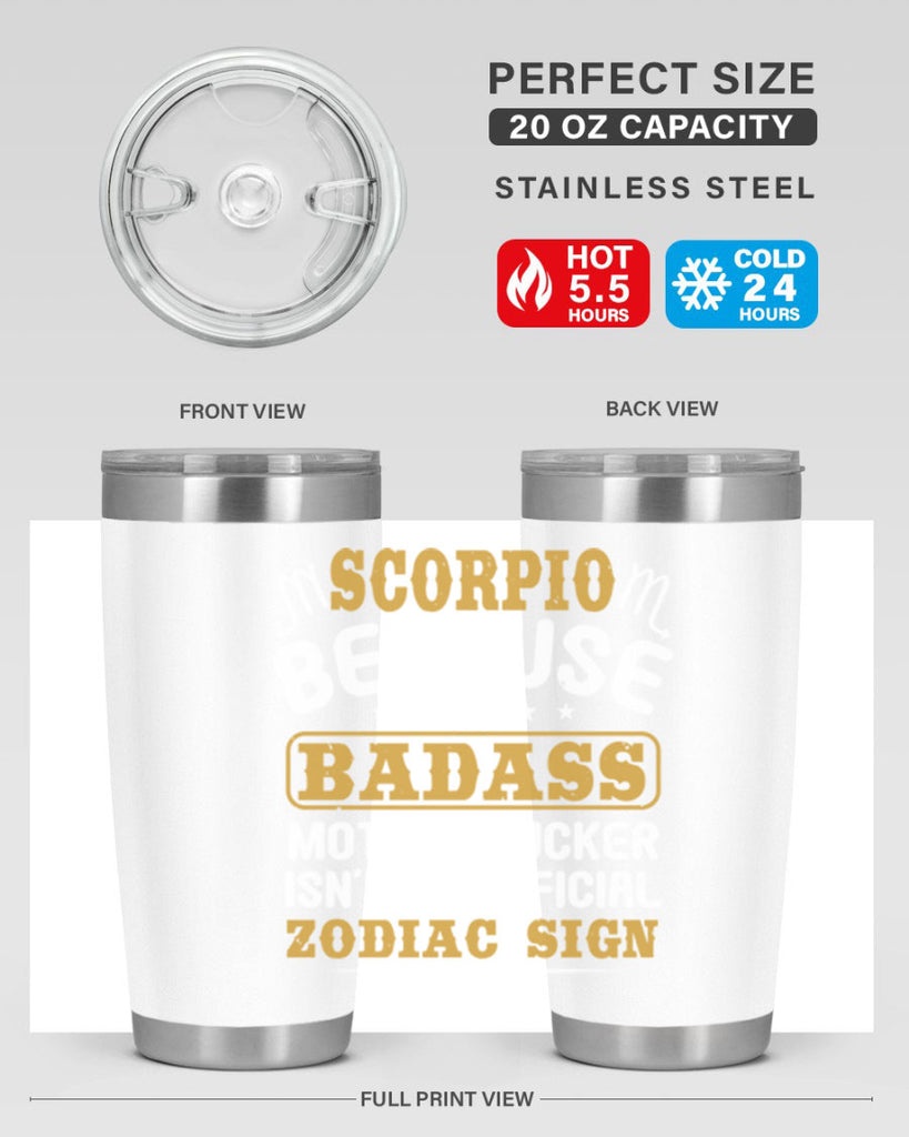 scorpio 432#- zodiac- Tumbler