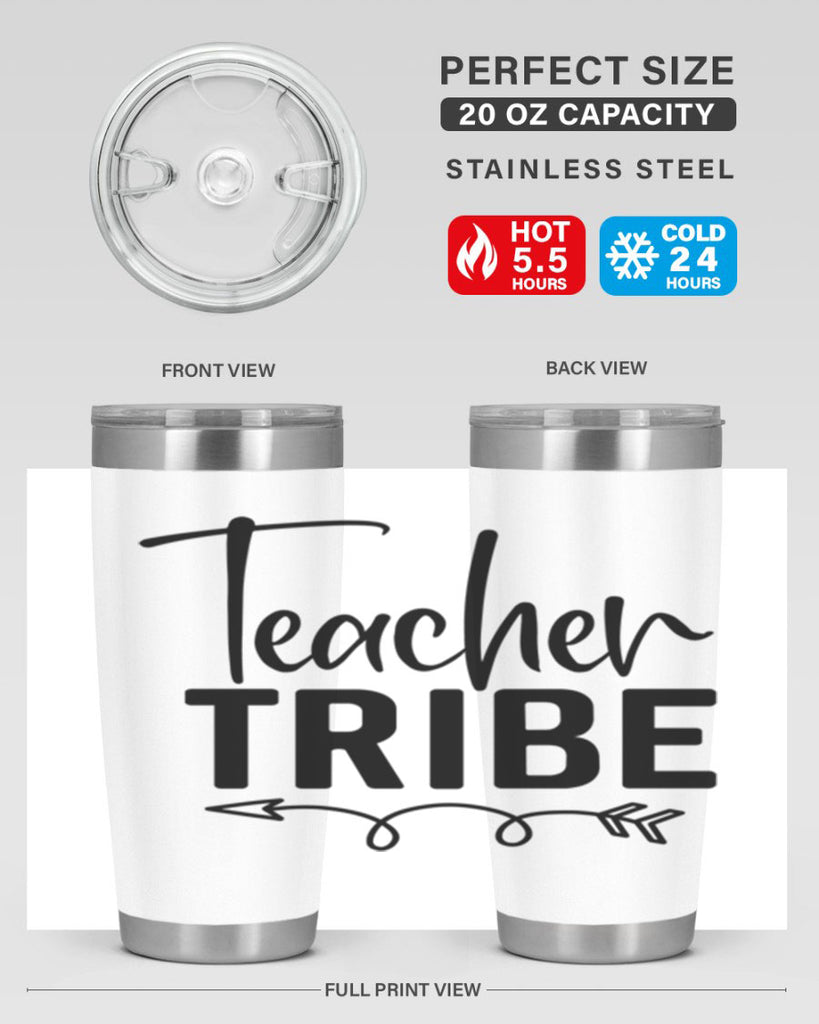 teacher tribe Style 137#- teacher- tumbler