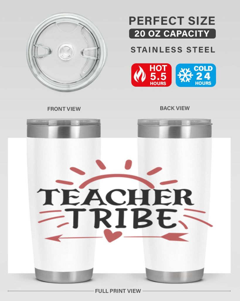 teacher tribe Style 138#- teacher- tumbler