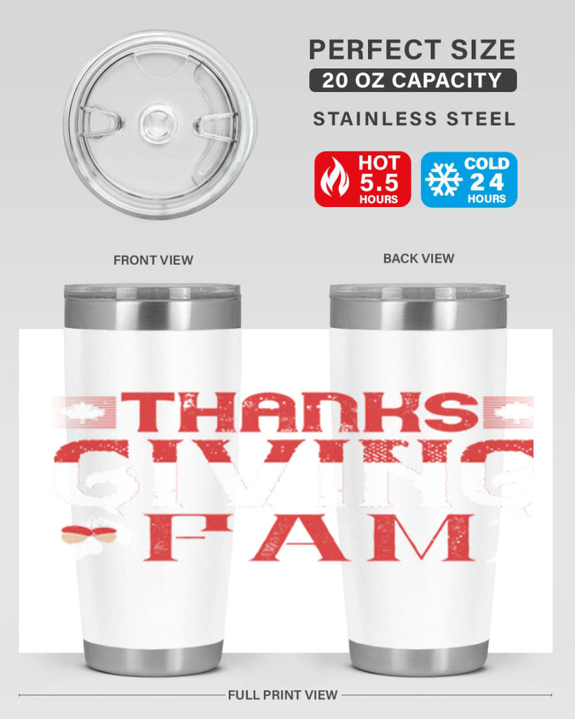thanks giving fam 16#- thanksgiving- Tumbler