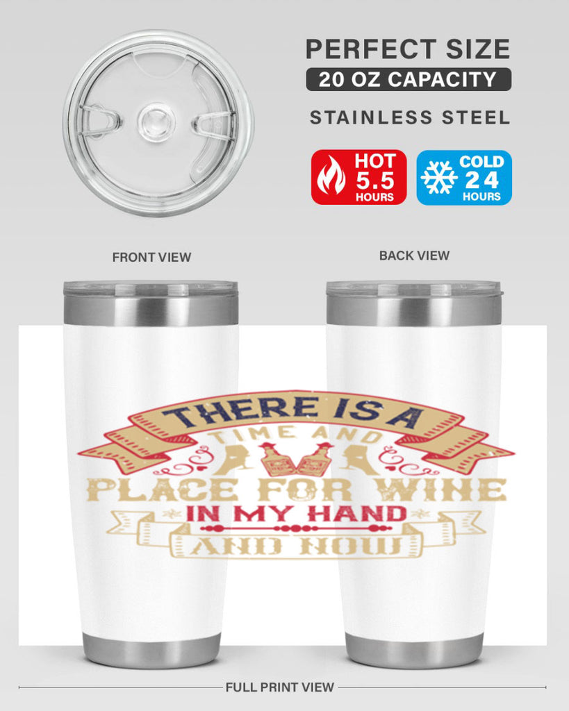 there is a time and place for wine in my hand and now 26#- drinking- Tumbler
