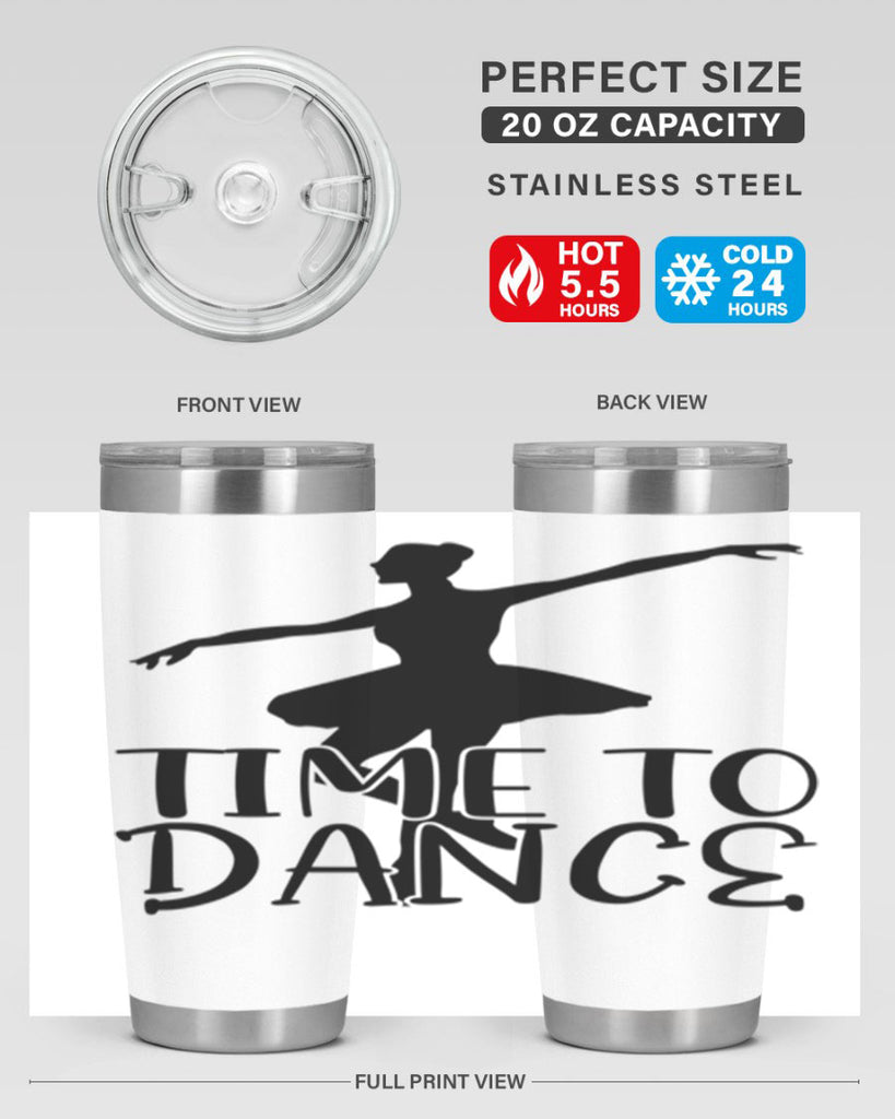 time to dance86#- ballet- Tumbler