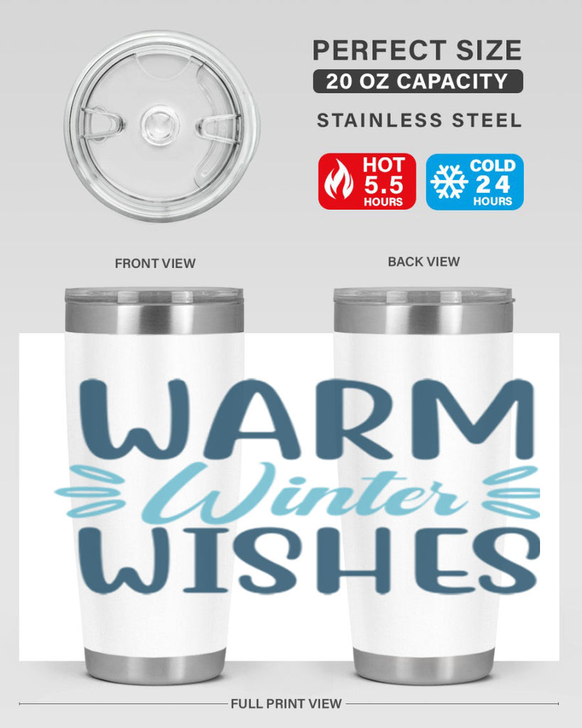 warm winter wishes 456#- winter- Tumbler