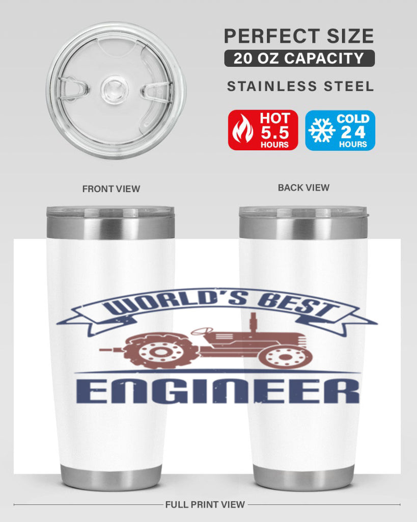 worlds best engineer Style 27#- engineer- tumbler