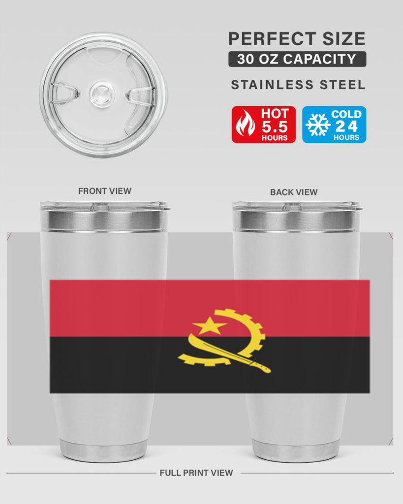 Angola 193#- world flags- Tumbler