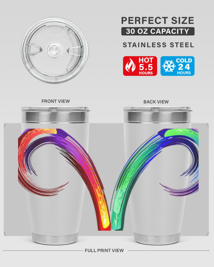 Aries 559#- zodiac- Tumbler