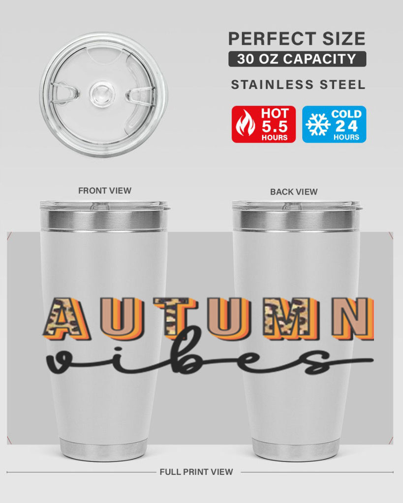 Autumn Vibes 37#- fall- Tumbler